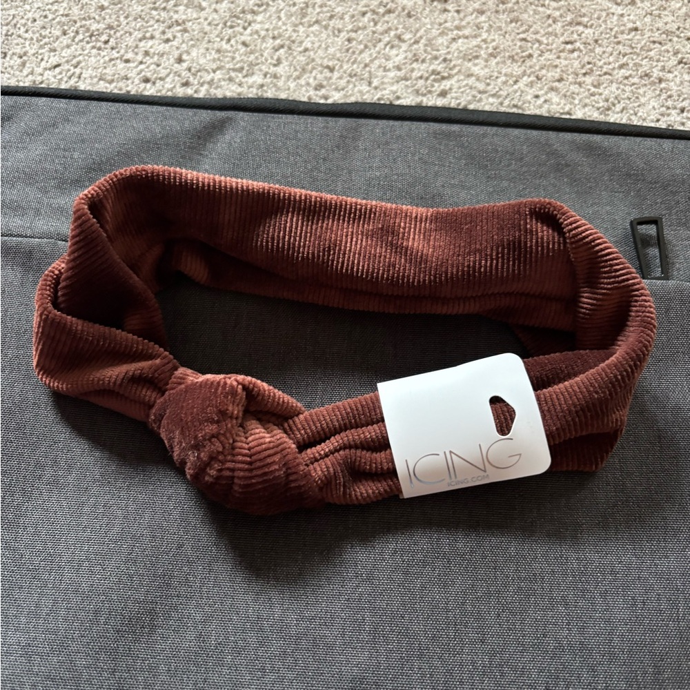 Icing Rich Brown Headband